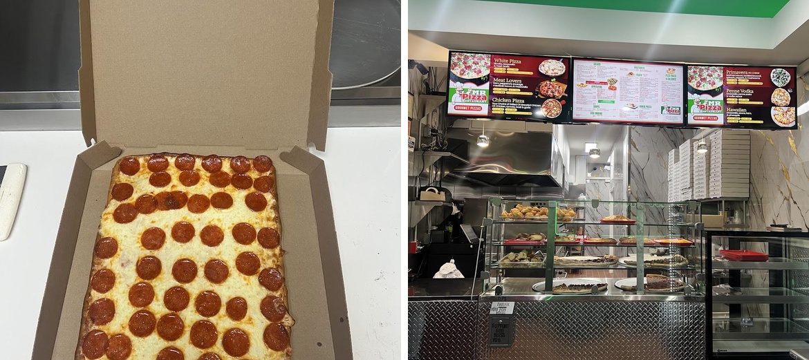 MR Pizza Restaurant Menu
